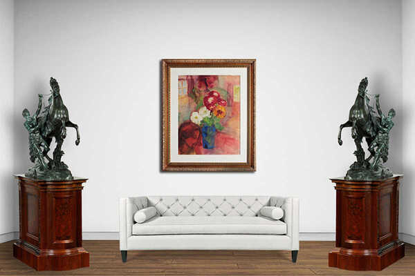 Анисфельд Борис Израилевич. Натюрморт с маками